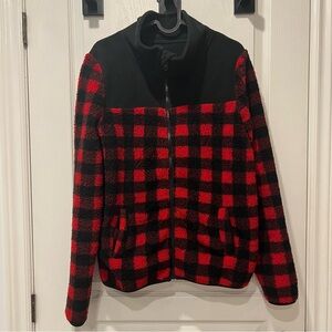 North Oak teddy lumberjack bomber